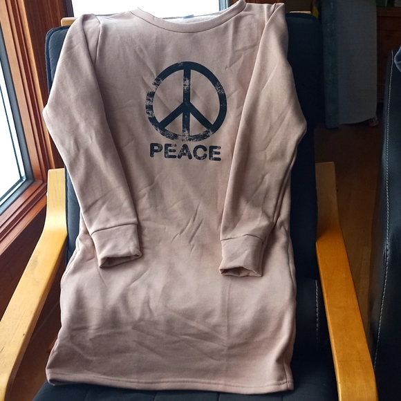 Fleece-Lined Shift Dress - Picture 3 of 4